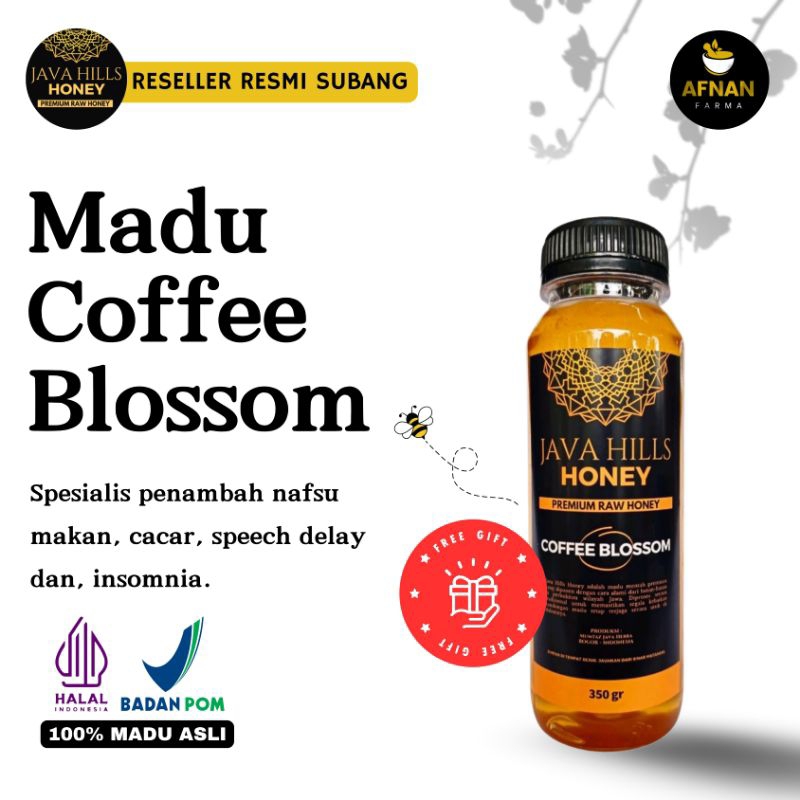 

MADU COFFEE BLOSSOM JAVAHILLS HONEY PREMIUM RAW HONEY MADU MENTAH MURNI 100% TANPA PEMANASAN UNTUK ANAK ANAK HINGGA LANSIA SPESIALIS PENAMBAH NAFSU MAKAN INSOMNIA DAN IMUNITAS TUBUH