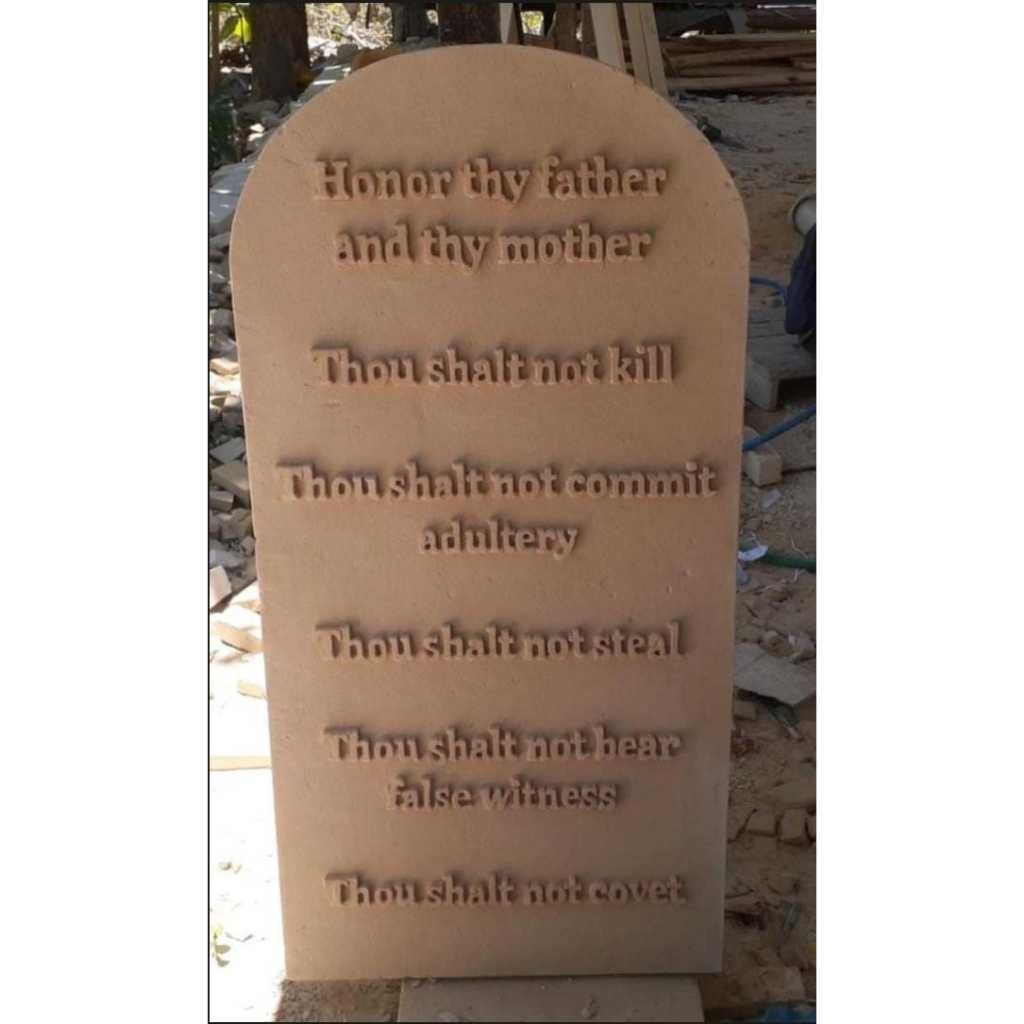 BATU ALAM RELIEF UKIR CUSTOM TULISAN