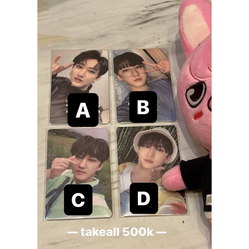 PHOTOCARD LUCKY DRAW CHANGBIN STRAYKIDS NOEASY WOLFGANG CHEESE THE VIEW SURFIN’