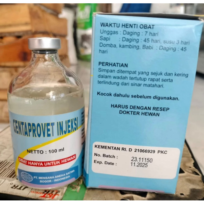 GENTAMICIN / GENTAPROVET INJEKSI