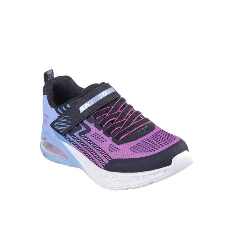 100% Original Skechers Microspec Max Advance Girl's Shoes - Black dan Pink Kode Produk: SKE303616LWM