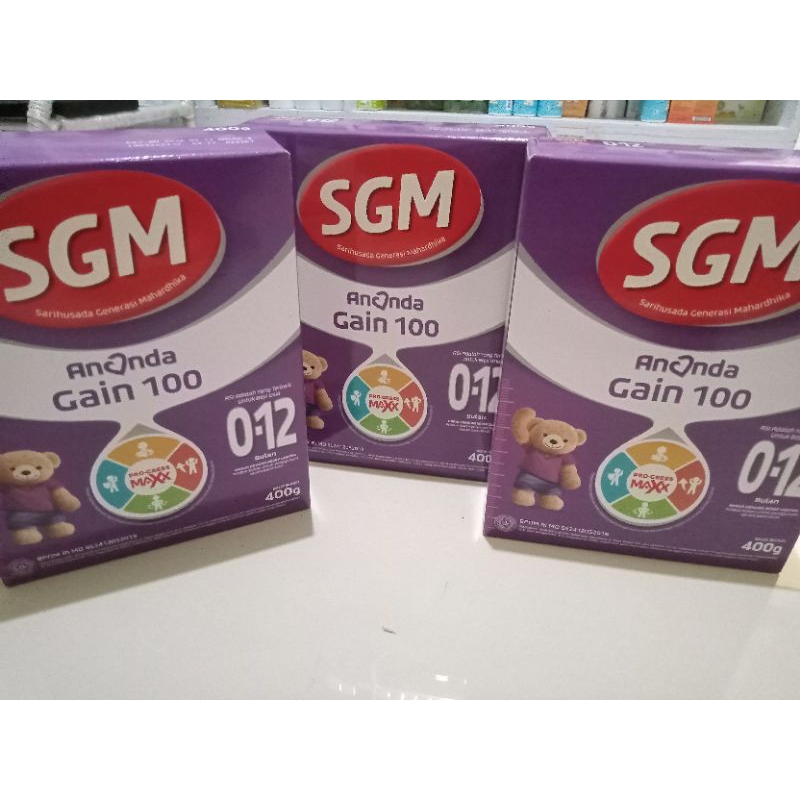[TERMURAH] SGM ANANDA GAIN 0-12
