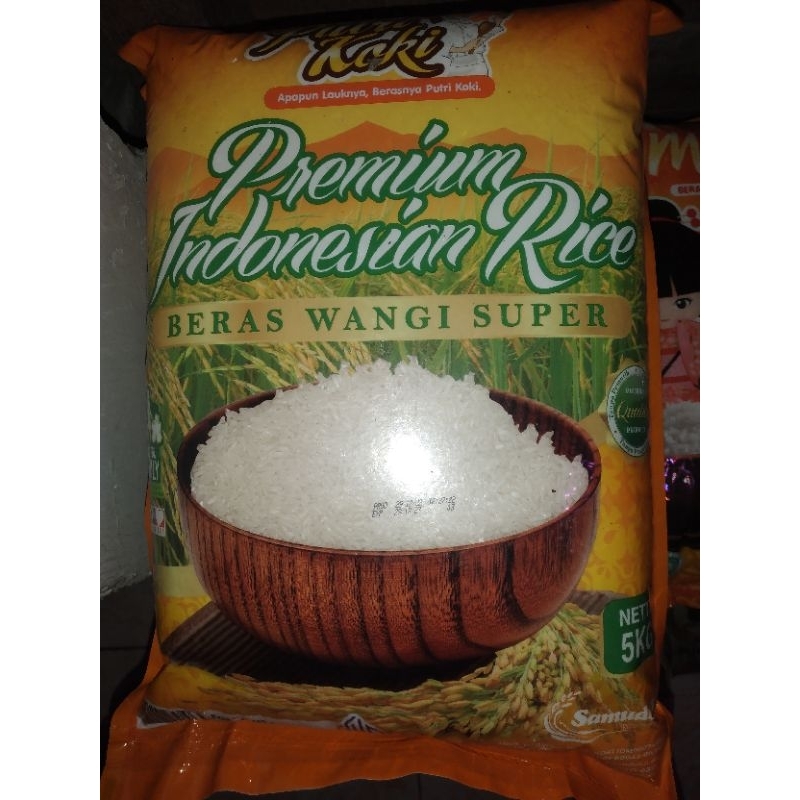 

beras premium putri koki orang e 5 kg