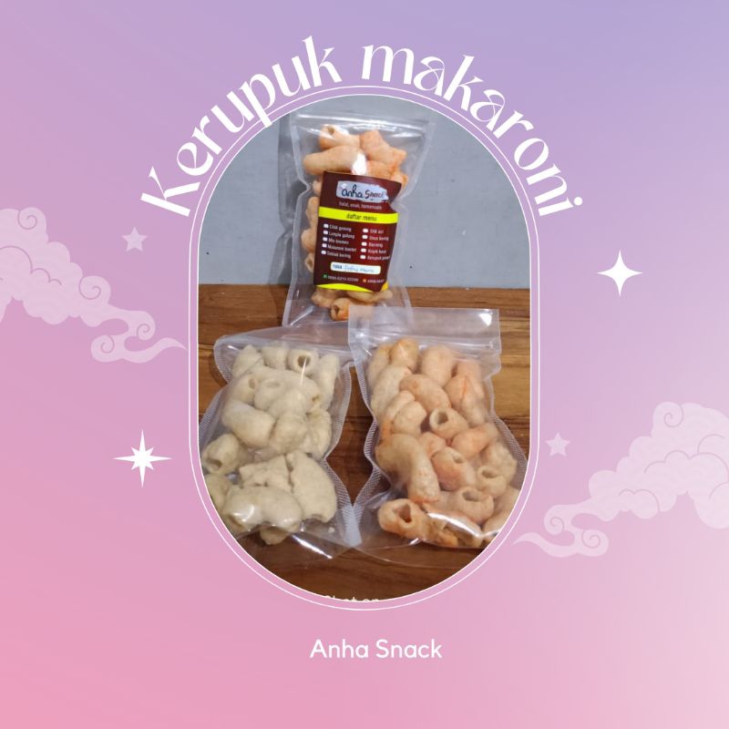 [2] ANHA SNACK / KERUPUK MAKARONI / MAKARONI MEKAR