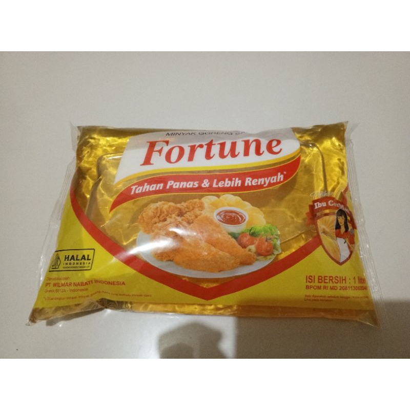 

Minyak Goreng Fortune Bantal 1 L