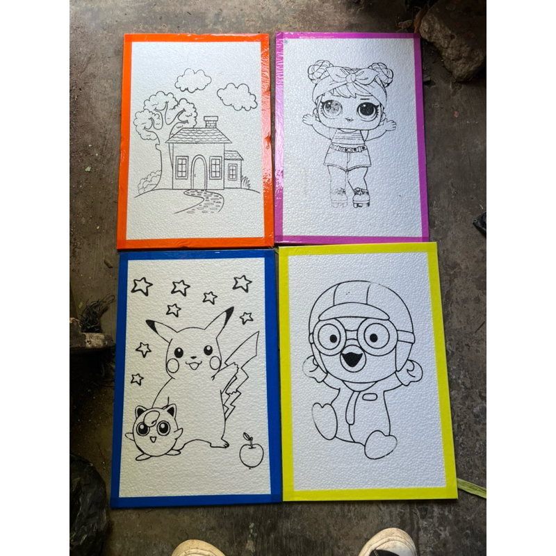 

Styrofoam lukis gabus lukis anak anak murah