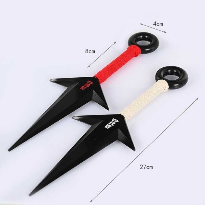 Mainan kunai plastik minato yondaime cosplay Minato Namikaze Hiraishin Kunai