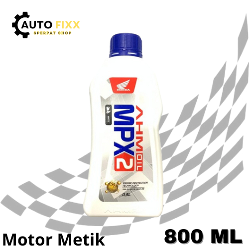 OIL AHM MPX 2 0.8L KHUSUS MATIC JAMIN ORIGINAL ASLI HONDA