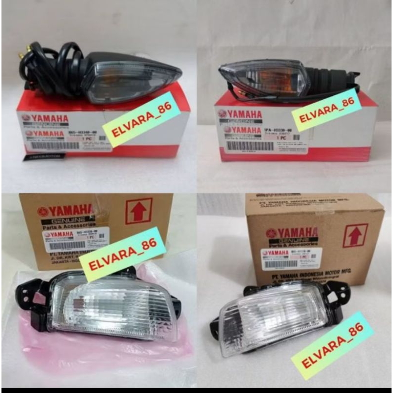 Lampu Sen Sein ritting depan belakang Yamaha Aerox 155 Old Aerox New Connected Original