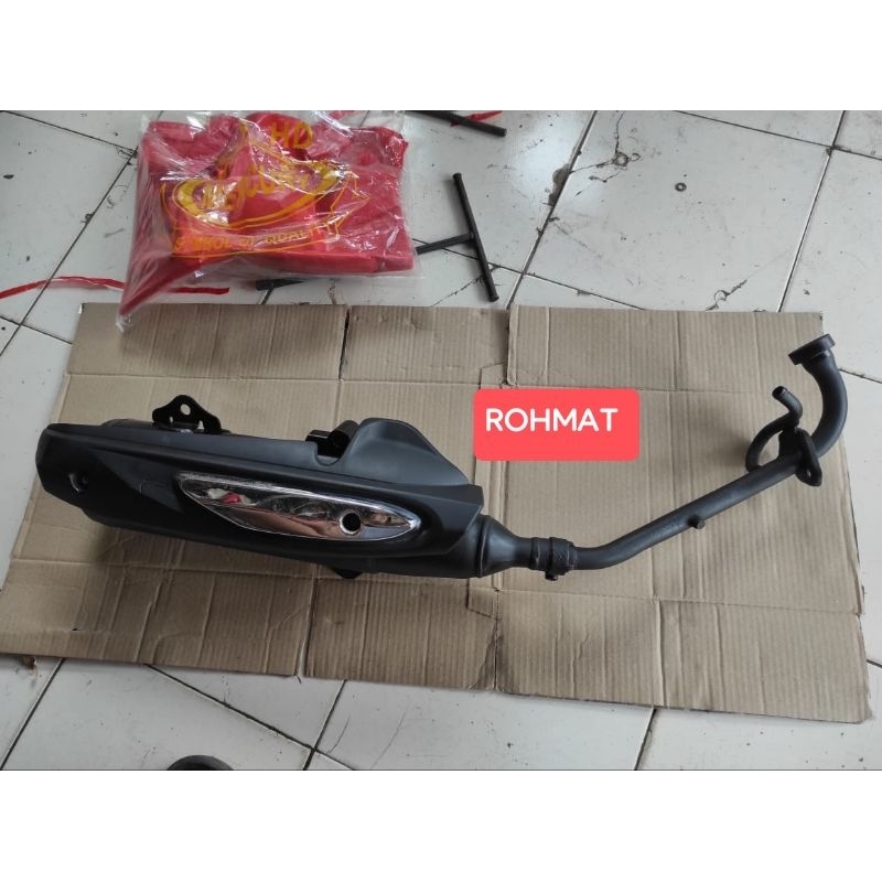 KENALPOT XEON KARBU ORIGINAL