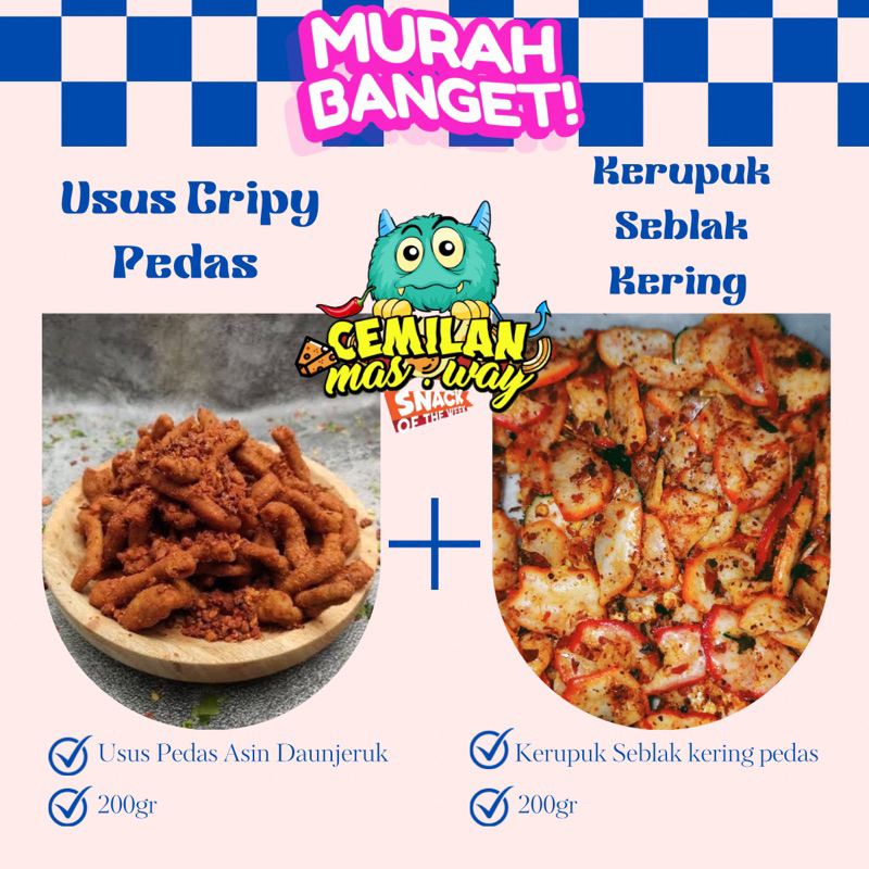 

Cemilanmasway PAKET BUNDLING MURAH BANGET