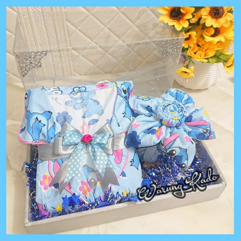 HANTARAN SESERAHAN NIKAH BAJU TIDUR STITCH | HANTARAN BAJU TIDUR PIYAMA