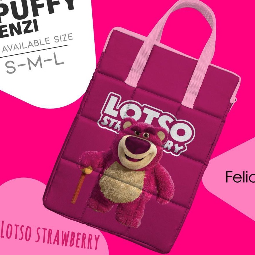 HJ6 PUFFY LAPTOP SLEEVE  PUFFY LAPTOP  PUFFY BAG  POUCH LAPTOP  PUFFY HANDLEZIP