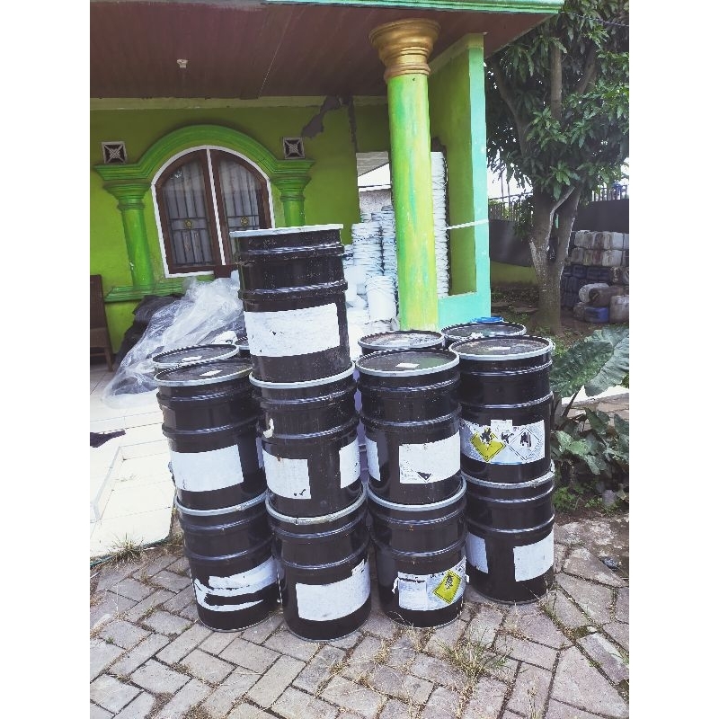 tong besi/drum besi bekas 50L