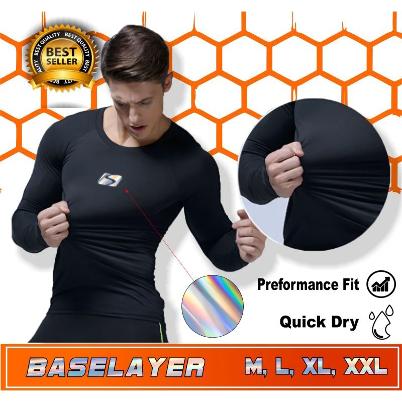 Baju renang lengan panjang pria wanita manset renang kaos renang unisex dewasa