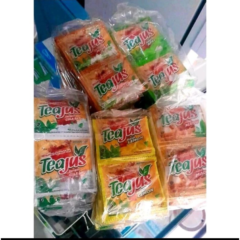 

teajus 1 pack isi 6renceng