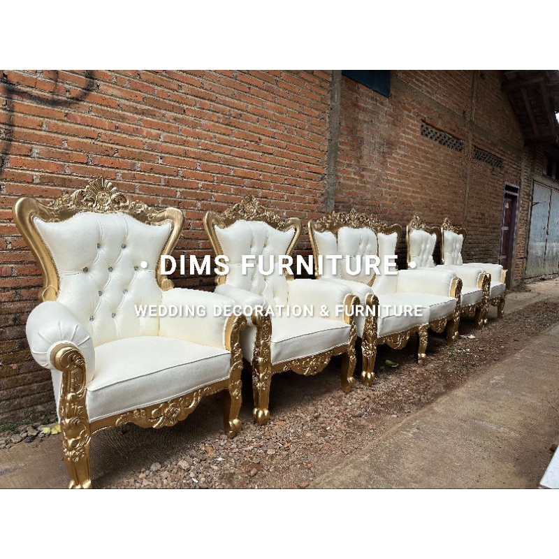 kursi pelaminan syahrini / sofa pemgantin syahrini mewah / set pelaminan syahrini jati