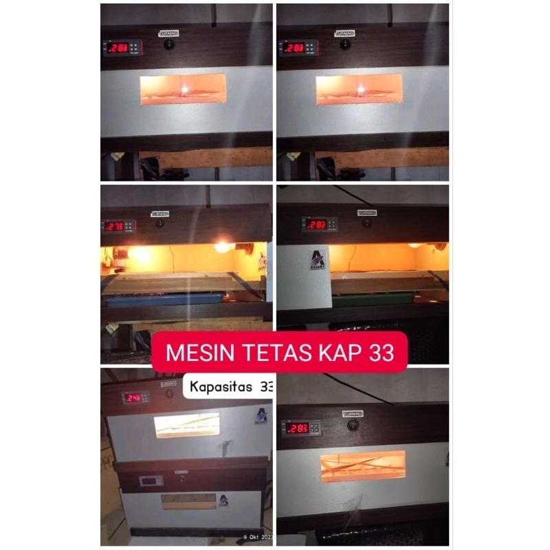 Mesin Tetas stc1000 otomatis kapasitas 33 telur yam