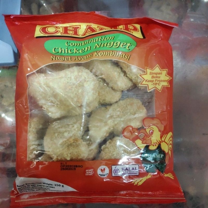 

CHAMP CHICKEN NUGGET 250GR