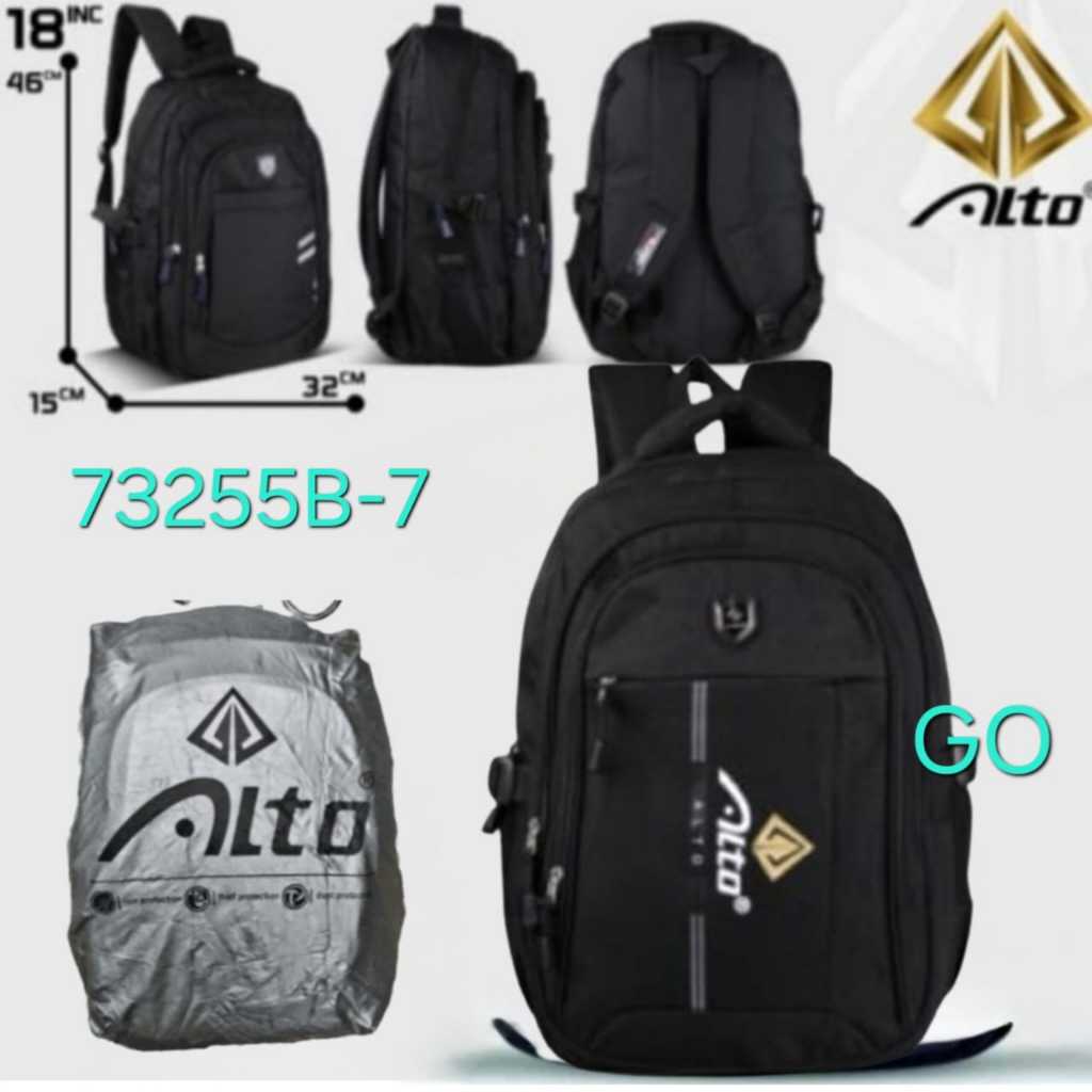 Gopro B 18INC Tas Sekolah Pollo Alto Anak Laki Laki Tas Ransel/Ransel Laptop SD SMP SMA Original