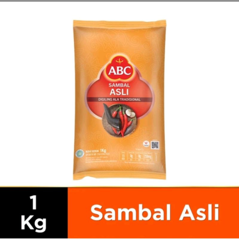 

Abc saus sambal asli 1 kg