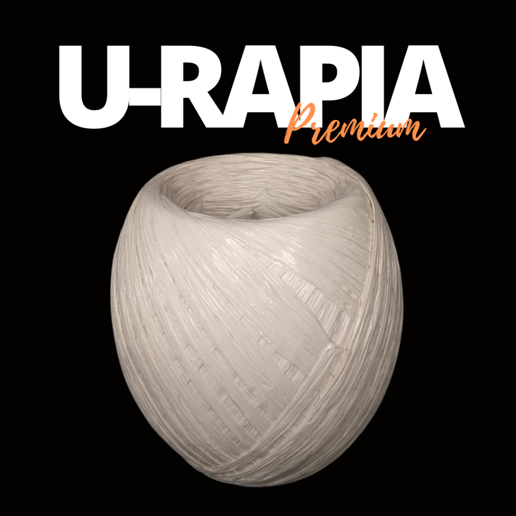 

Tali Rapia Plastik Warna Putih 1kg Tali serbaguna rapia warna putih premium kualitas premuium bahan premium warna cerah