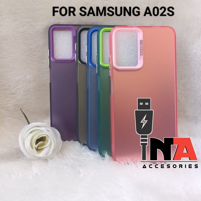 Case Plate Imd Hologram Samsung A02s Softcase