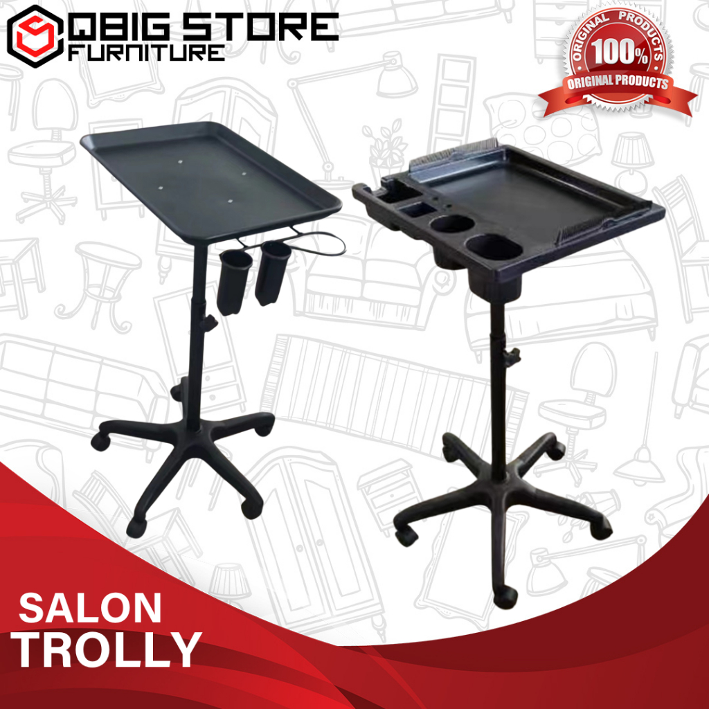 Troli salon rambut barbershop salon tray