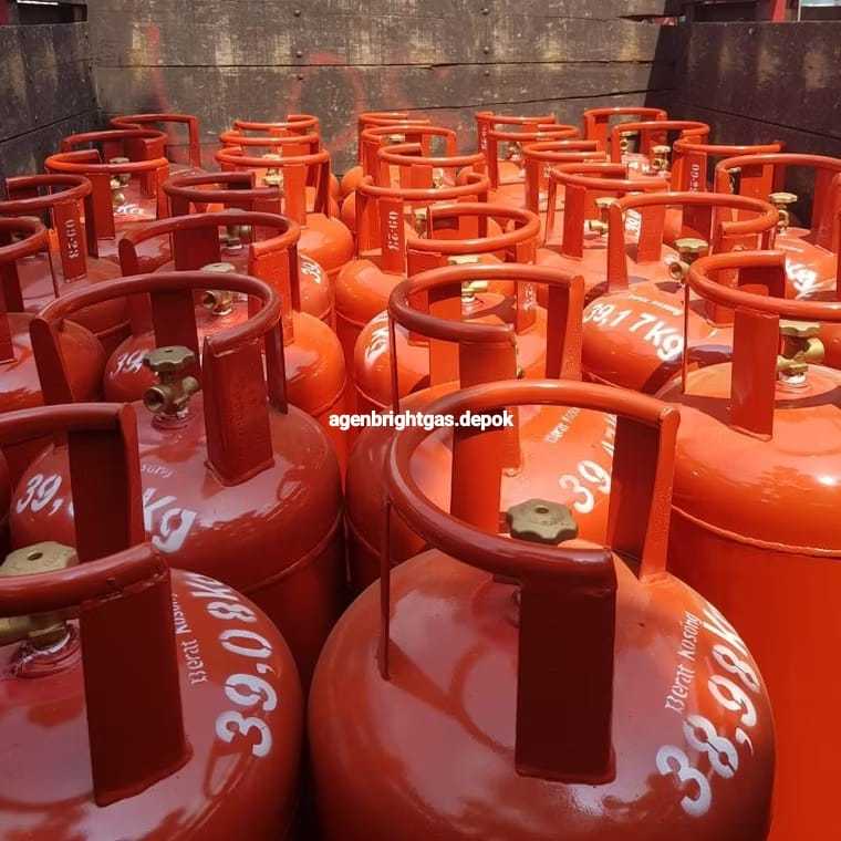 TABUNG GAS ELPIJI 50 KG PLUS ISI ORANGE