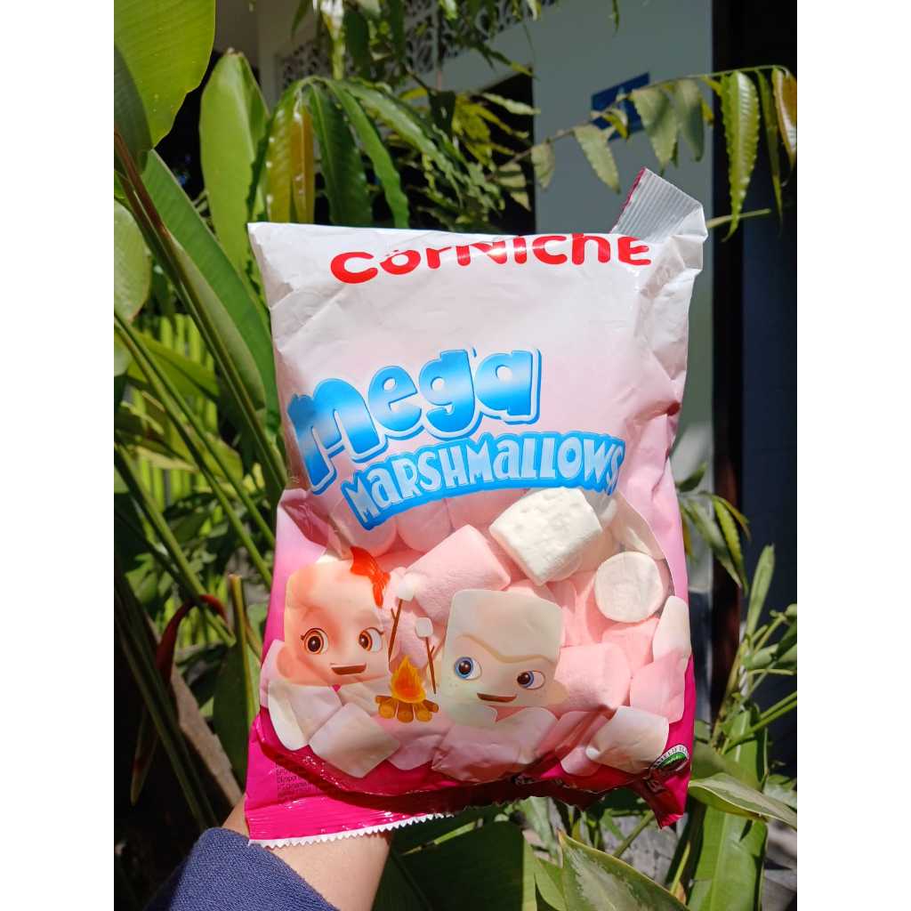 

Corniche Mega Marshmallow Pink & White 300gr
