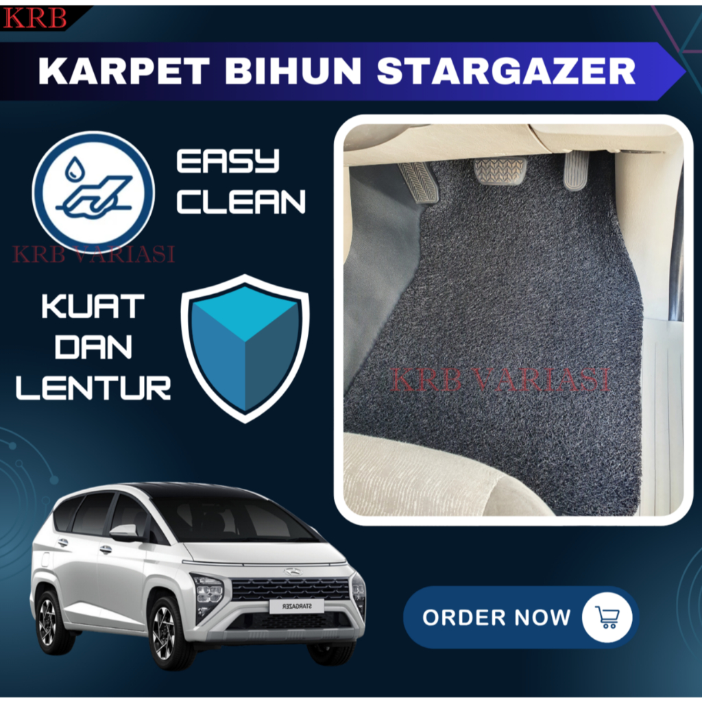 Karpet Lantai Mie Bihun Hyundai Stargazer Karpet Stargazer Fullset