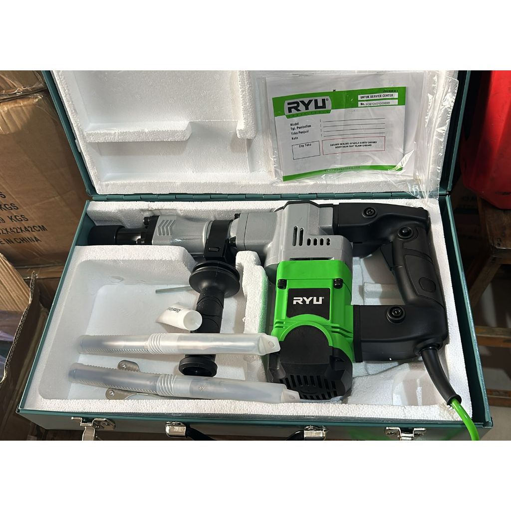 RYU Mesin bor bobok beton tembok RYU RDH15 Demolition hammer RDH15