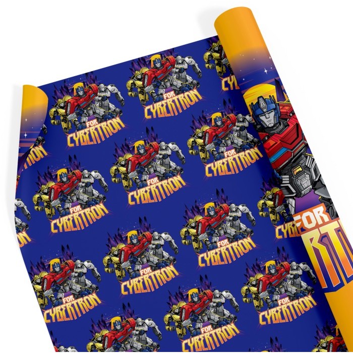 

WRAPPING PAPER - KERTAS KADO - TRANSFORMERS - TF190