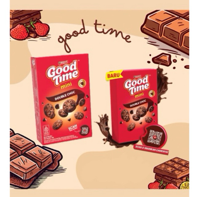 

GOOD TIME MINI BOX DOBLE CHOCO 50gr