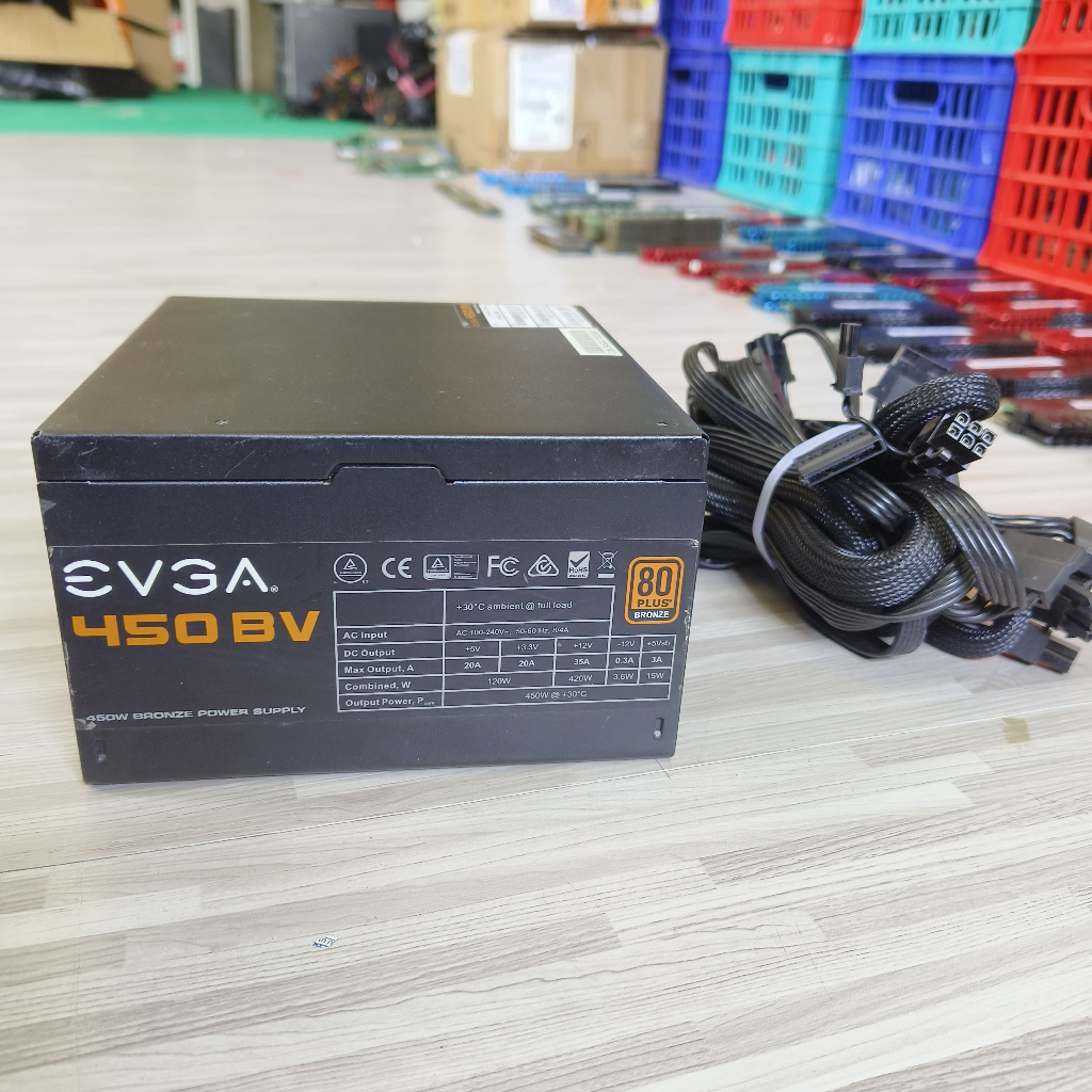 PSU GAMING EVGA 450W 80+ BRONZE