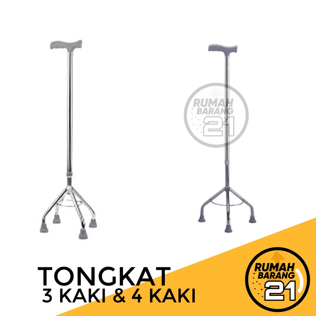 Tongkat Jalan Lansia/ Tongkat Kaki/ Tongkat Lansia Alat Bantu Jalan