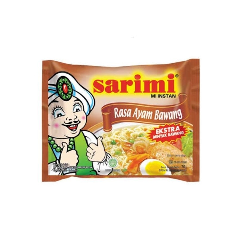 

SARIMI RASA AYAM BAWANG MIE INSTANT NETTO 70 GR