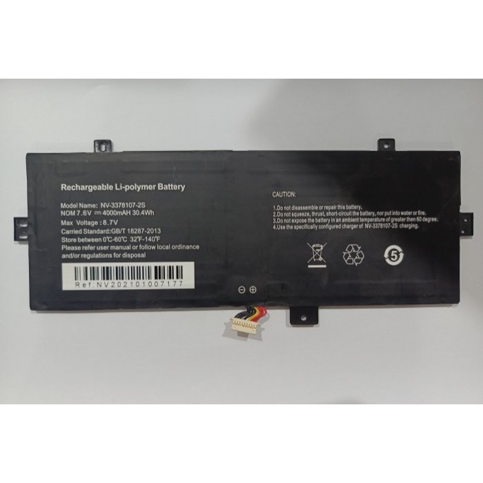 Baterai Battery Laptop Zyrex Sky 232 Mini Original Nv-3378107-2S
