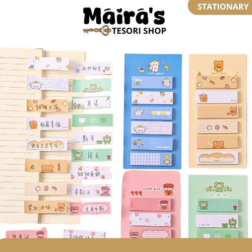 

MAIRA'S - Sticky Notes Memo 6 Baris Stiky Catatan Tempel Lucu Isi 120 lembar