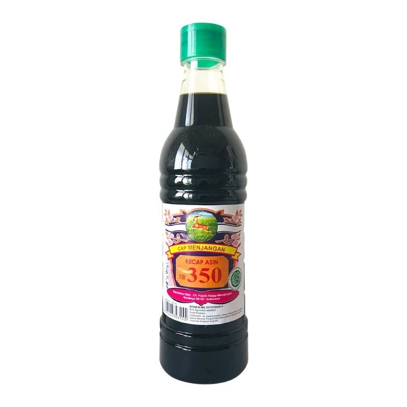 

Kecap Asin No. 350 Cap Menjangan 600 ml