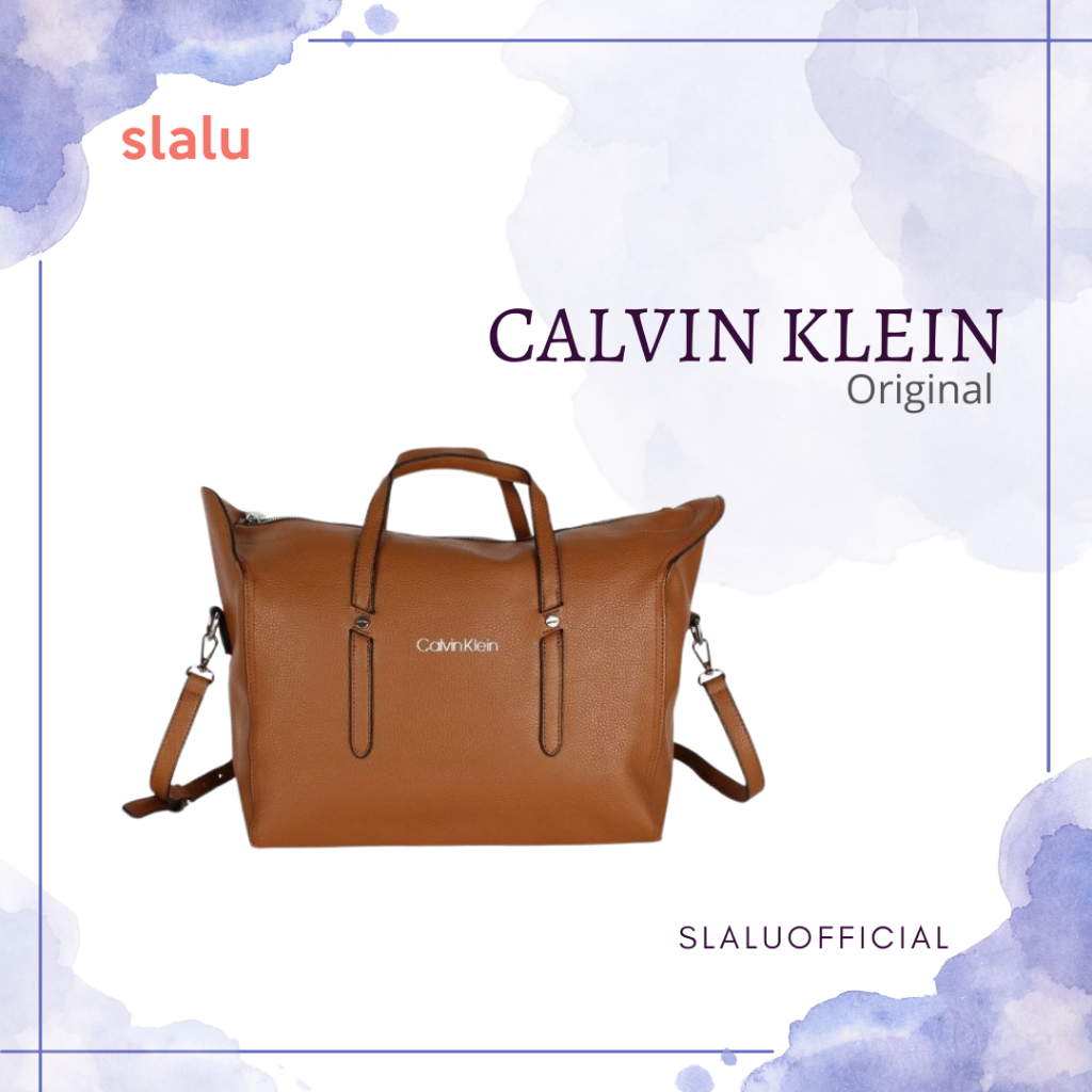 Tas Handbag & Selempang Wanita Branded Calvin Klein Duzy 2 Fungsi