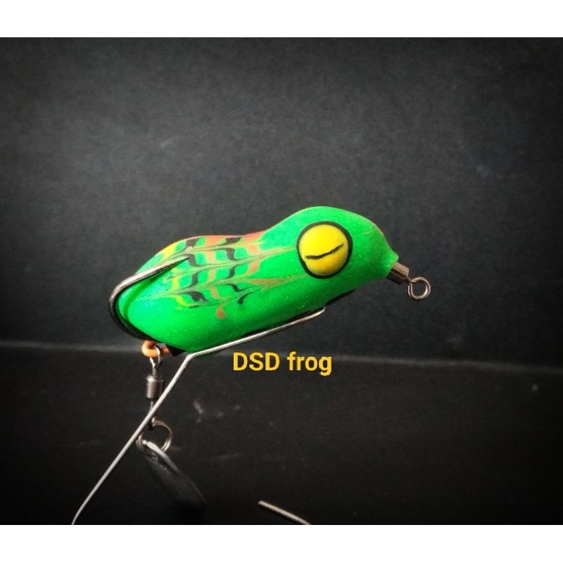 soft frog umpan pancing gabus kodok kodokan . 2.5cm _ 3cm