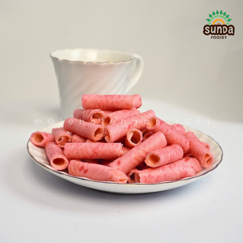 

Sunda Foody Astor Mini Strawberry 1kg Snack Manis Rasa Stroberi Renyah Camilan Kiloan Enak