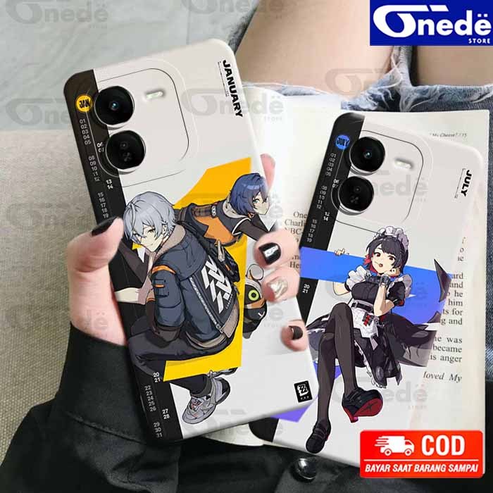 Case For Iqoo Z9x 2024 Terbaru - Casing Iqoo z9x 5g [MOTIF GAME ZZZ] Cassing Silikon kesing Softcase