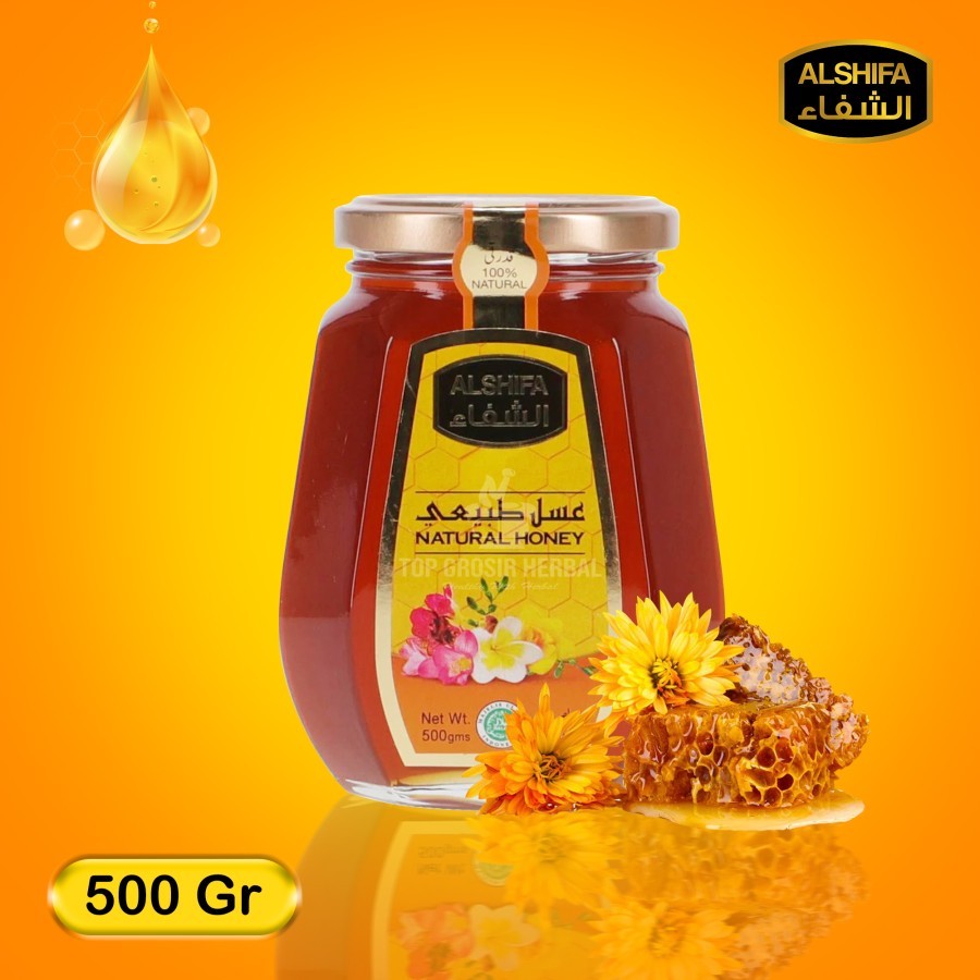 

MADU AL SHIFA NATURAL HONEY 500 gr ( ALSHIFA / ASSYIFA / SYIFA )