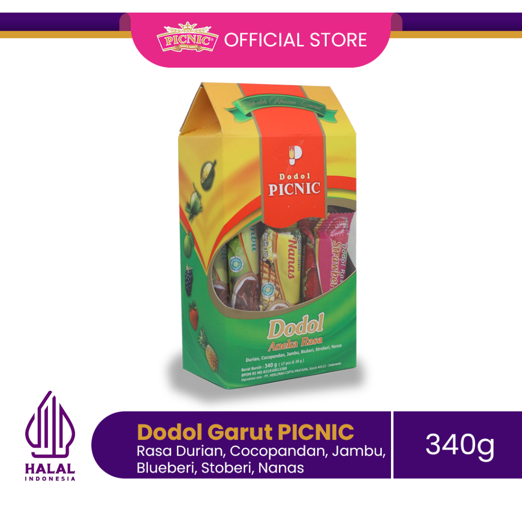 

PICNIC Gift Sachet Aneka Buah 340 Gram