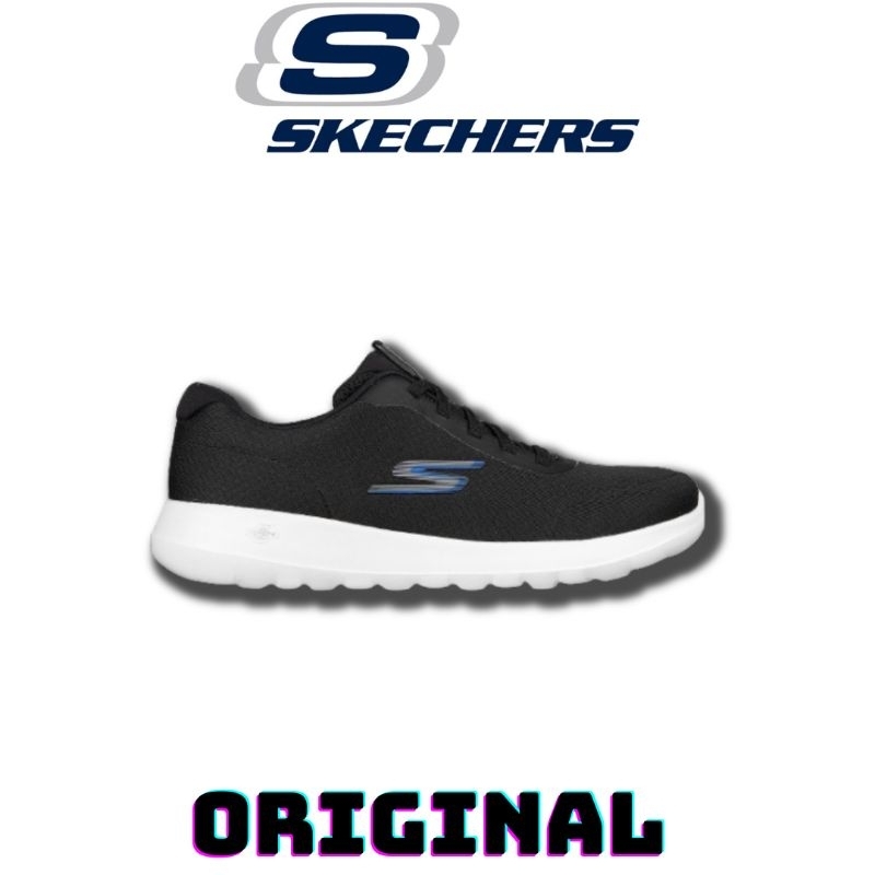 Sepatu Skechers Go Walk Max Midshore Black Men's ( 216281/BKBL ) Original
