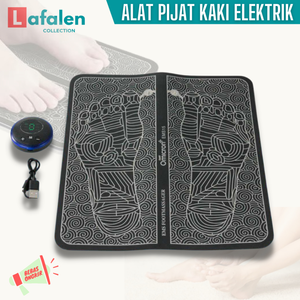 Alat Pijat Kaki Elektrik EMS Japan 3V