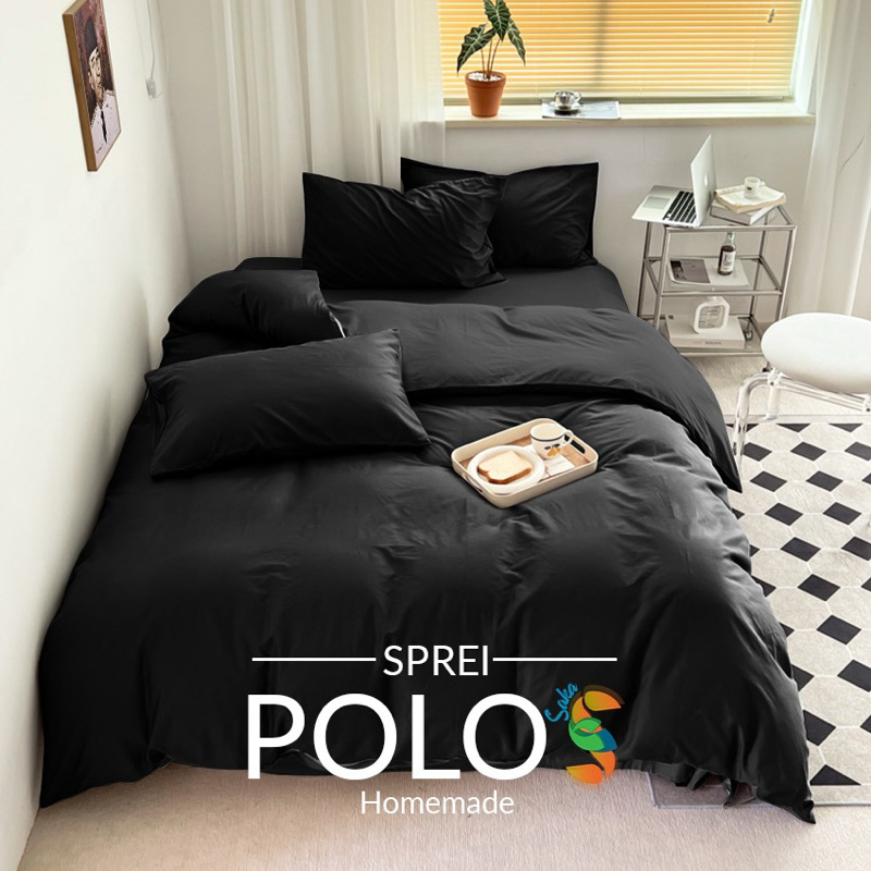 Sprei Polos ukuran 200x200 180x200 160x200 120x200 90x200 Sprei Polos Premium Sprei Polos Homemade