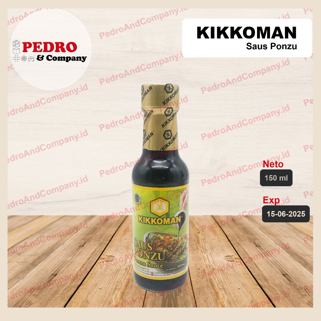 

Kikkoman saus ponzu 150 ml - saos kecap ponzu japanese soy lime sauce